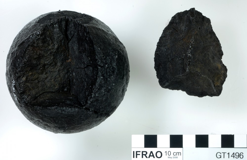 GT1496 Armament artefact recovered from Vergulde Draeck (Gilt Dragon)