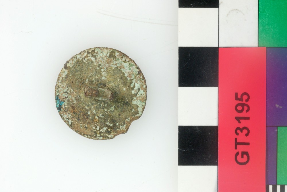 Copper/brass artefact recovered from Vergulde Draeck (Gilt Dragon)