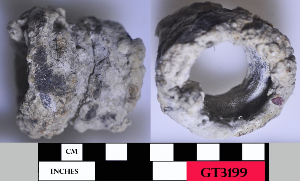 GT3199 Pewter artefact recovered from Vergulde Draeck (Gilt Dragon)