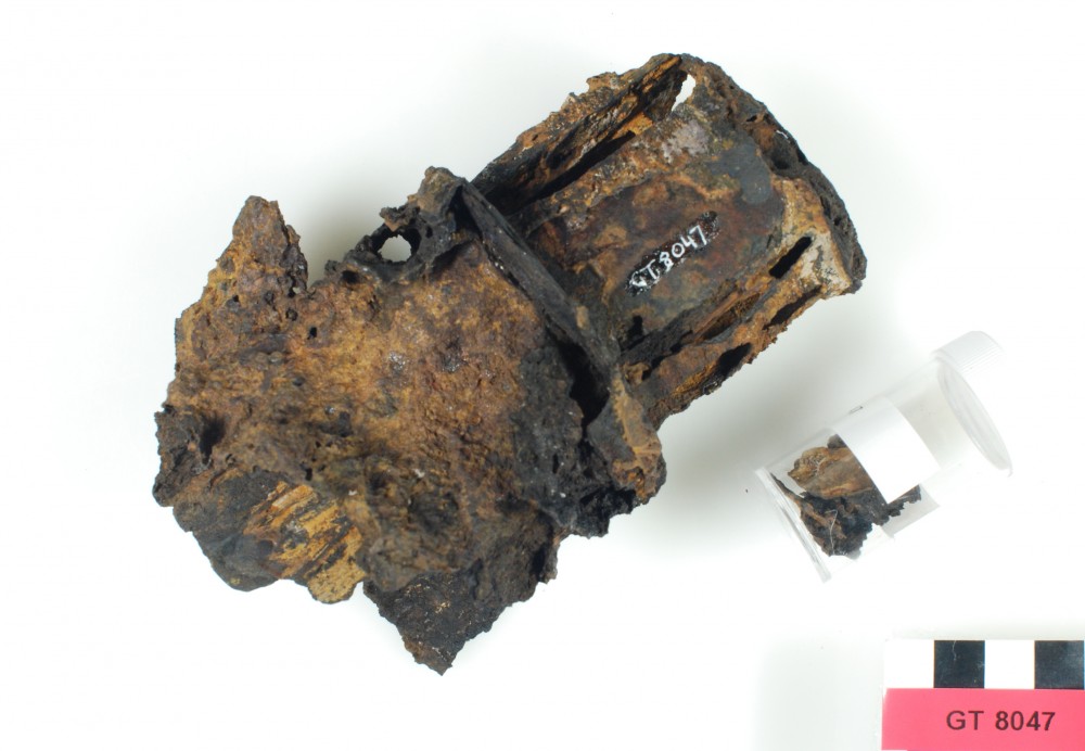 FERROUS artefact recovered from Vergulde Draeck (Gilt Dragon)