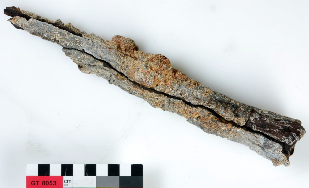 Ship's fittings artefact recovered from Vergulde Draeck (Gilt Dragon)