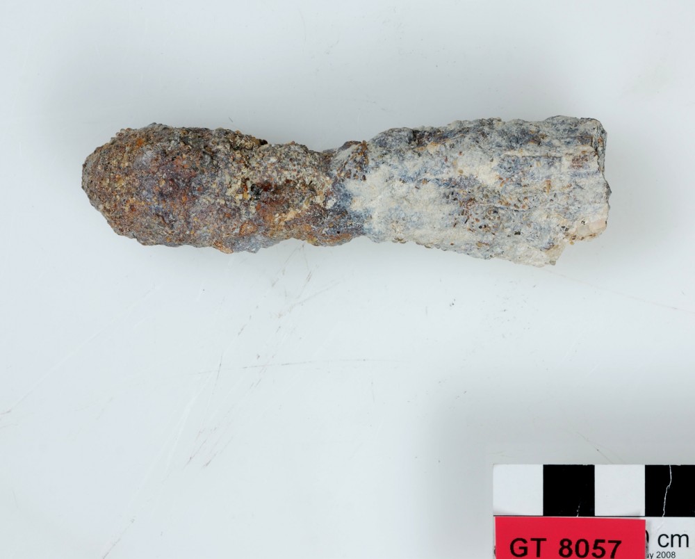 Ship's fittings artefact recovered from Vergulde Draeck (Gilt Dragon)