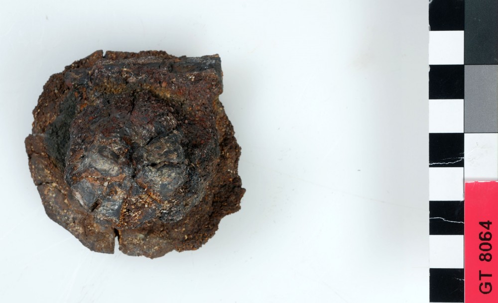GT8064 Ship's fittings artefact recovered from Vergulde Draeck (Gilt Dragon)