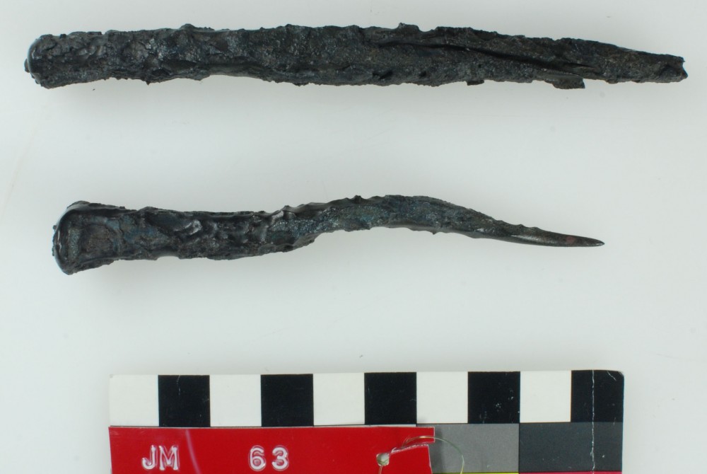 JM63 Copper/brass artefact recovered from James Matthews