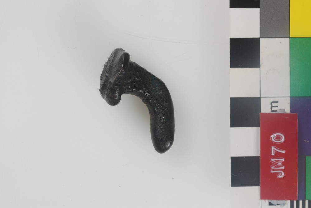 JM70 Copper/brass artefact recovered from James Matthews