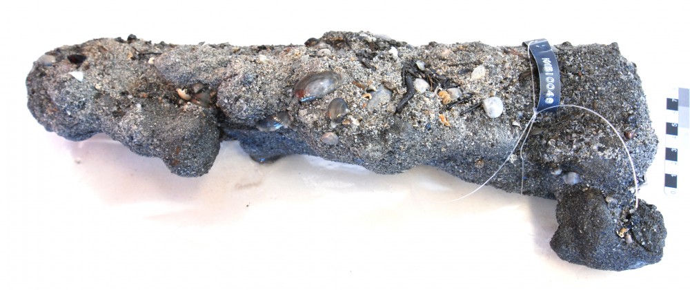 KMB149 Concretions artefact recovered from Samuel Wright