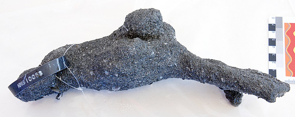 KMB153 Concretions artefact recovered from Samuel Wright