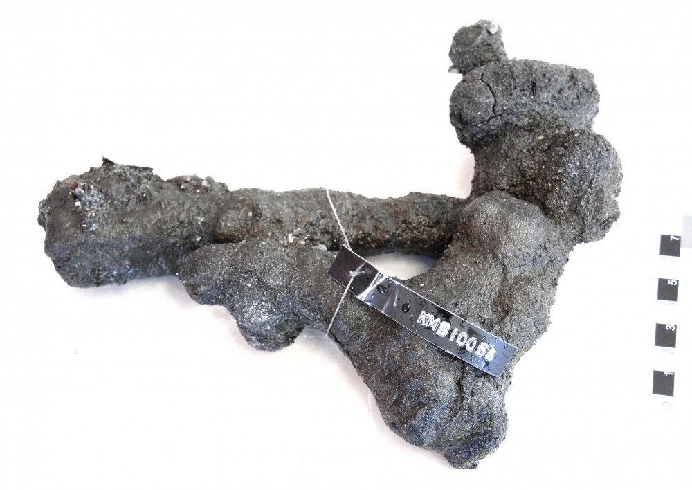 KMB156 Concretions artefact recovered from Samuel Wright