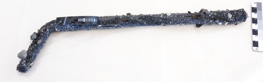 KMB161 Ship's fittings artefact recovered from Samuel Wright