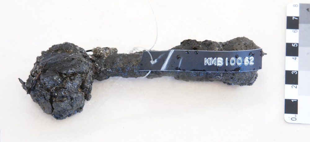 KMB162 Ship's fittings artefact recovered from Samuel Wright