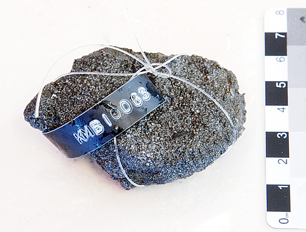 KMB163 Concretions artefact recovered from Samuel Wright