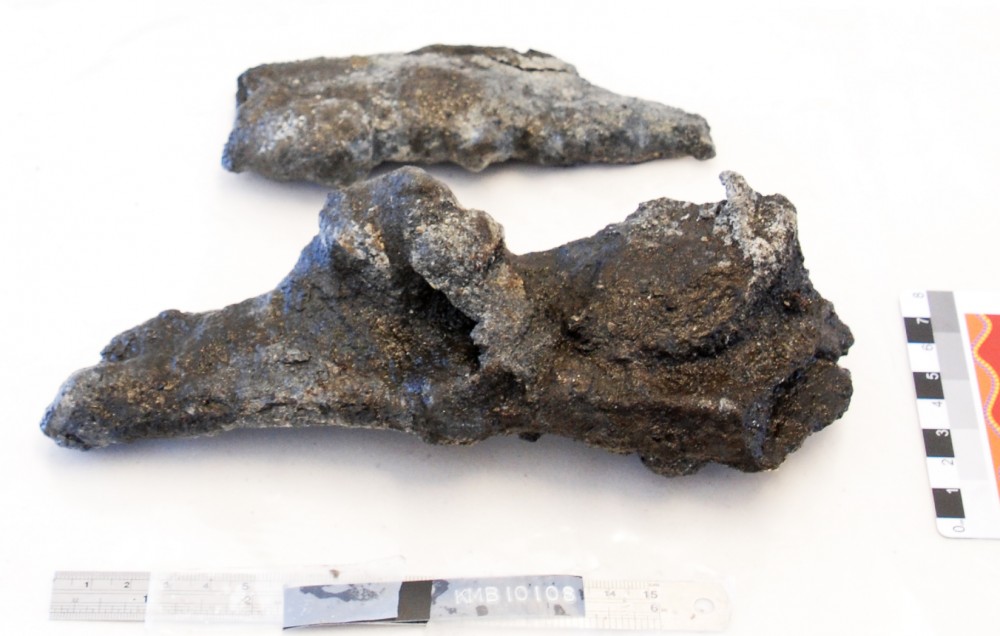 KMB1108 Concretions artefact recovered from Samuel Wright