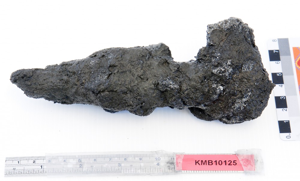 KMB1125 Concretions artefact recovered from Samuel Wright