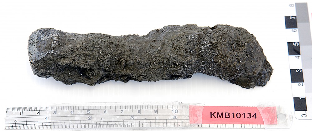 KMB1134 Concretions artefact recovered from Samuel Wright