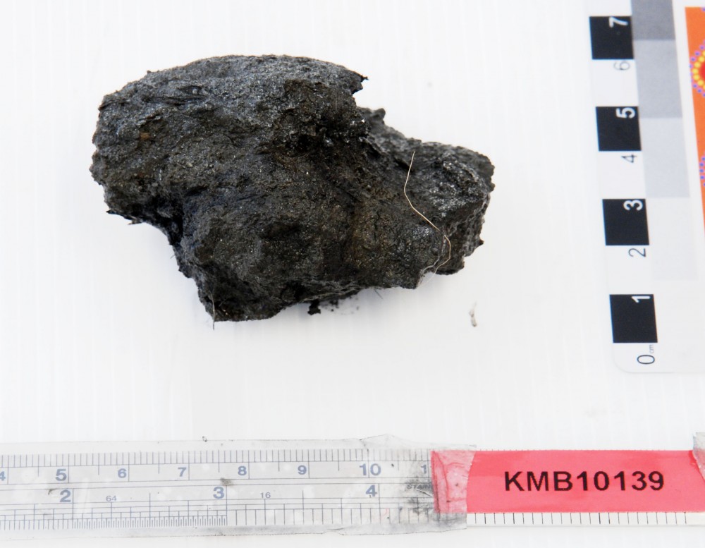 KMB1139 Concretions artefact recovered from Samuel Wright