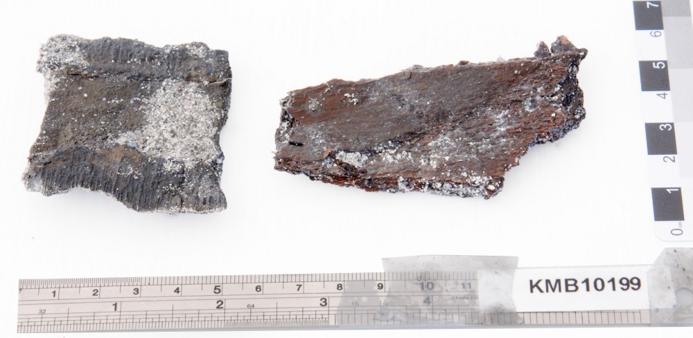KMB1199 Concretions artefact recovered from Samuel Wright