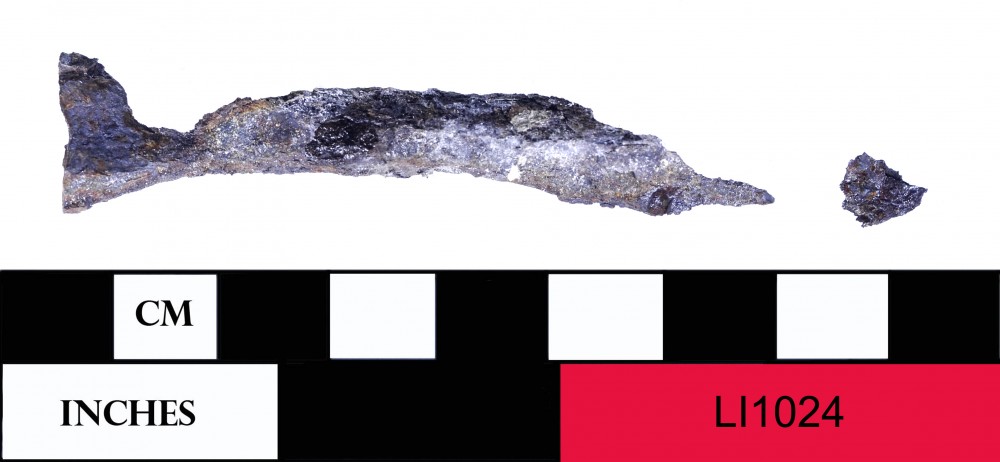 LI1024 FERROUS artefact recovered from Long Island