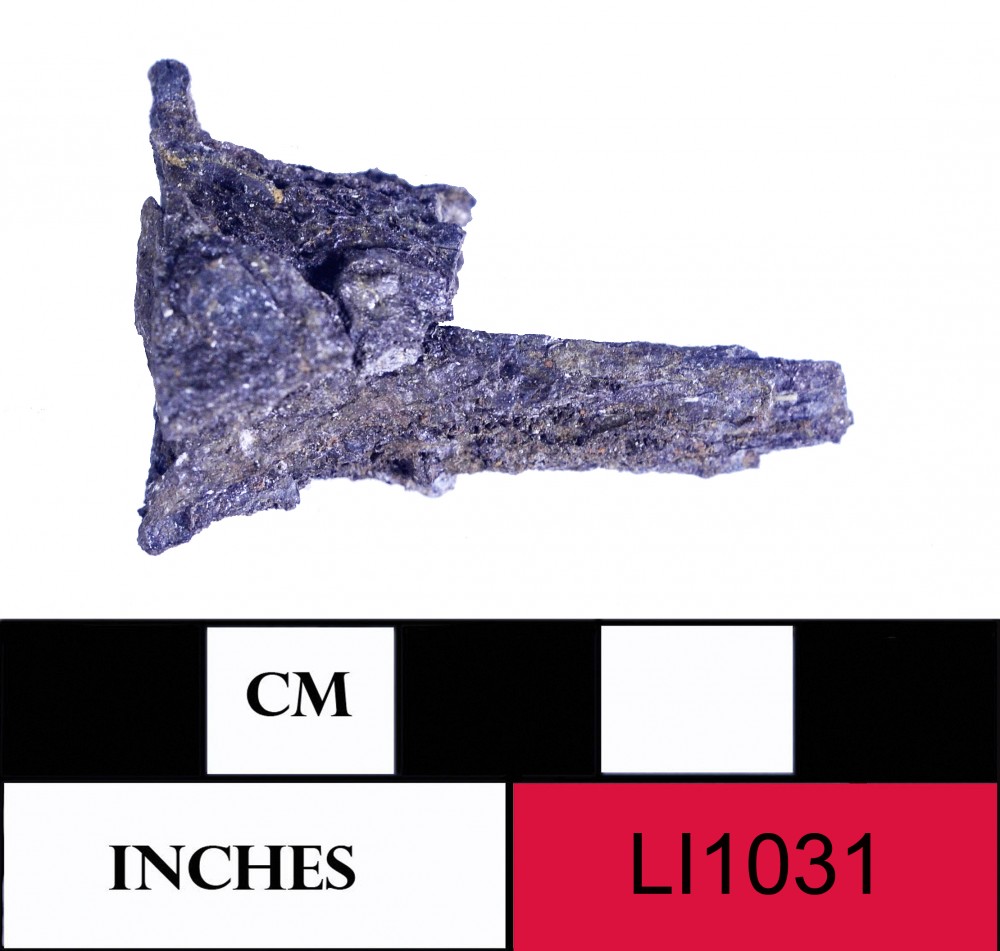 LI1031 FERROUS artefact recovered from Long Island