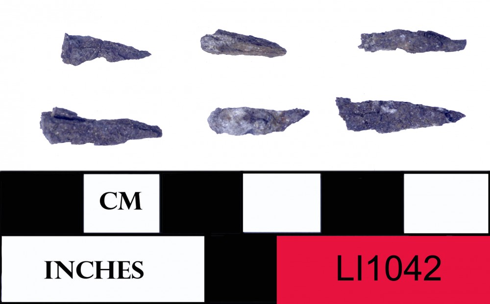 LI1042 FERROUS artefact recovered from Long Island