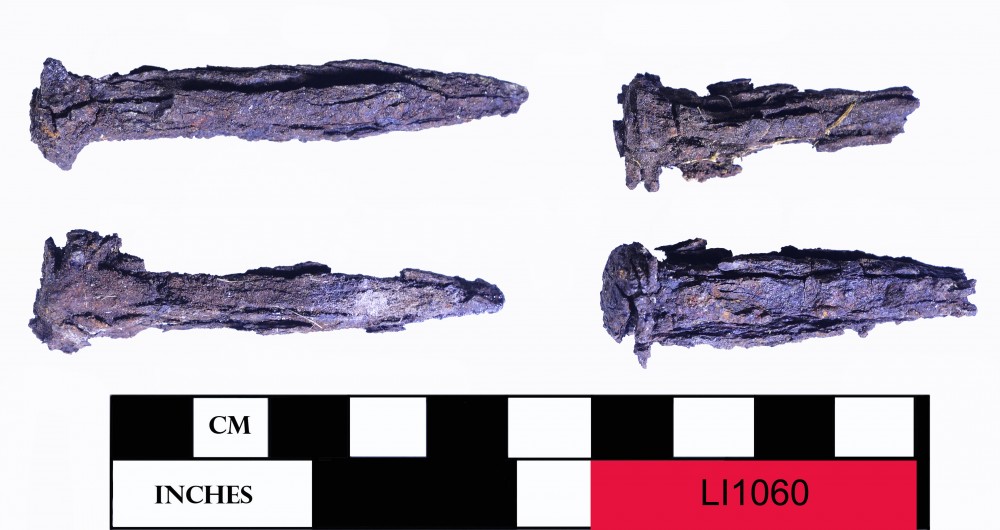 LI1060 FERROUS artefact recovered from Long Island
