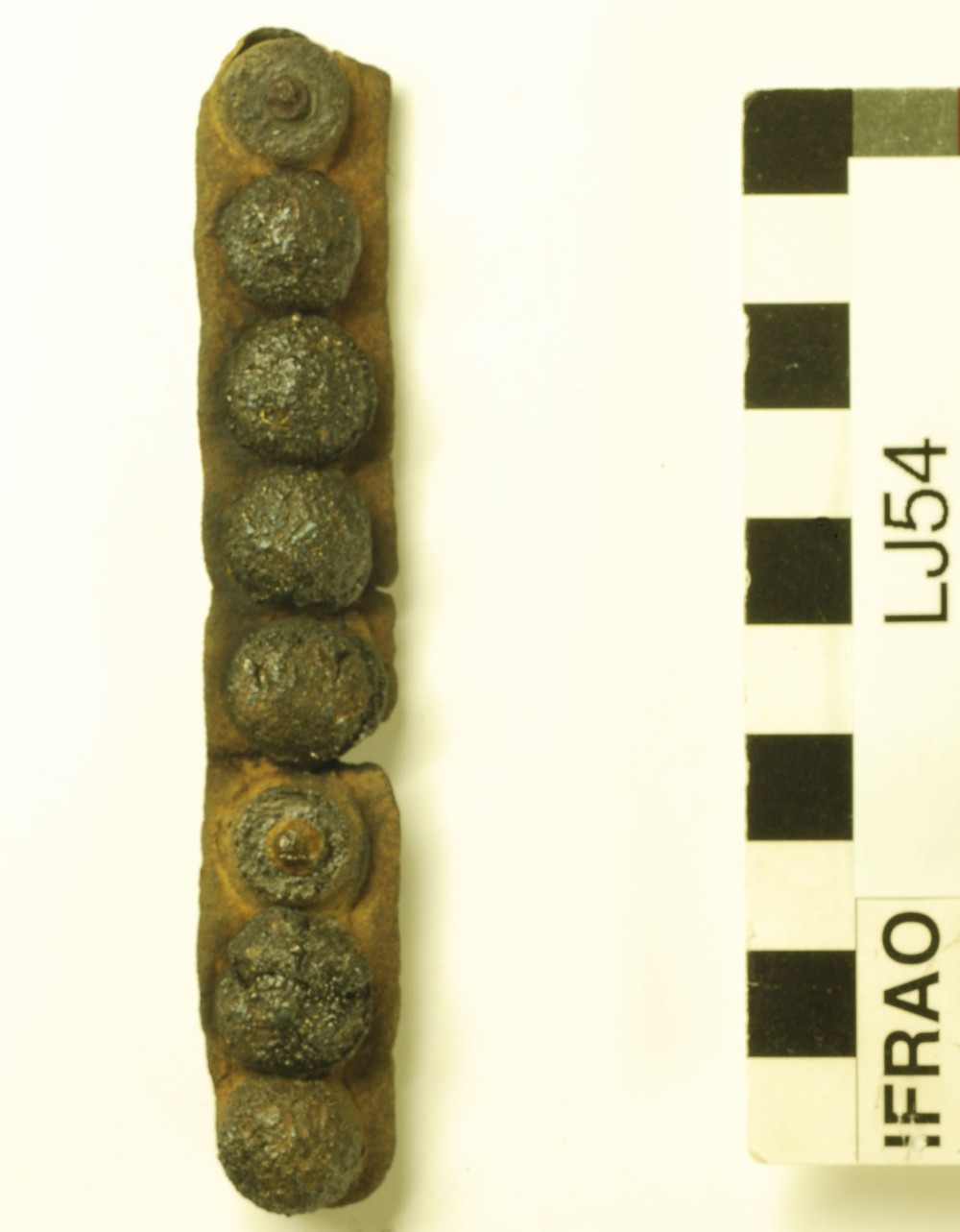 LJ54 Rope/leather/etc. artefact recovered from Long Jetty site, Fremantle