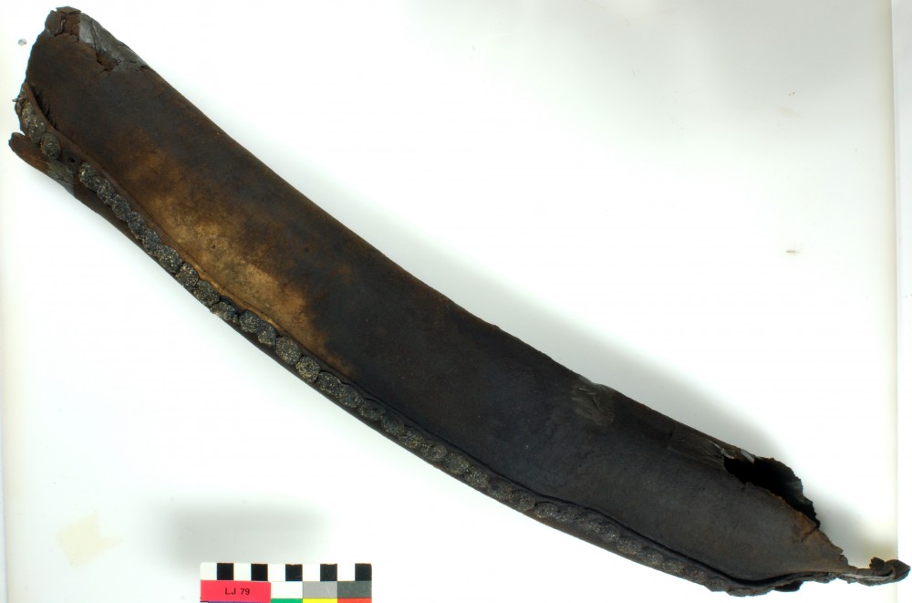 LJ79 Rope/leather/etc. artefact recovered from Long Jetty site, Fremantle