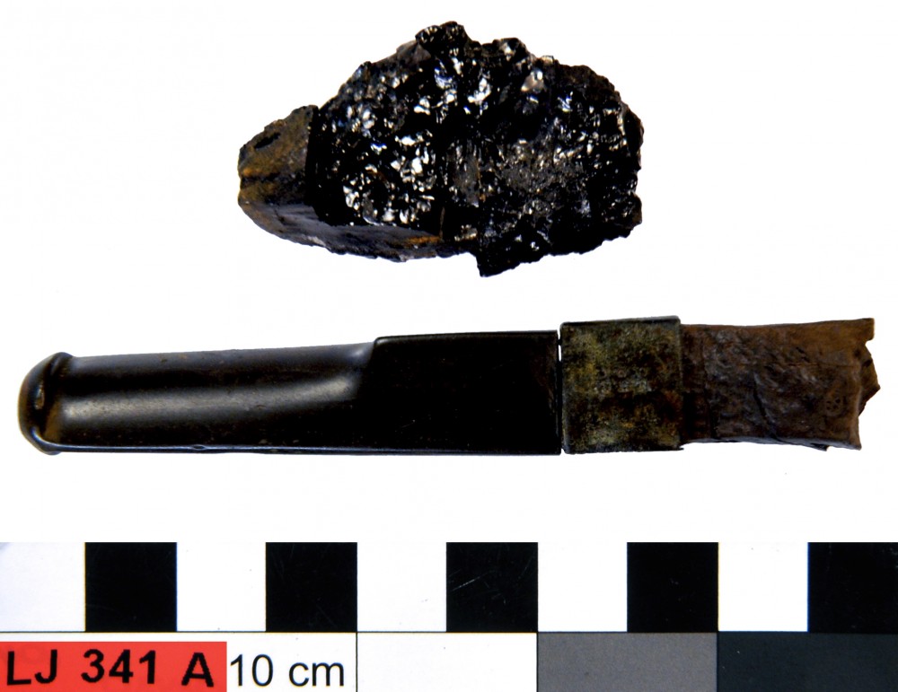 Copper/brass artefact recovered from Long Jetty site, Fremantle