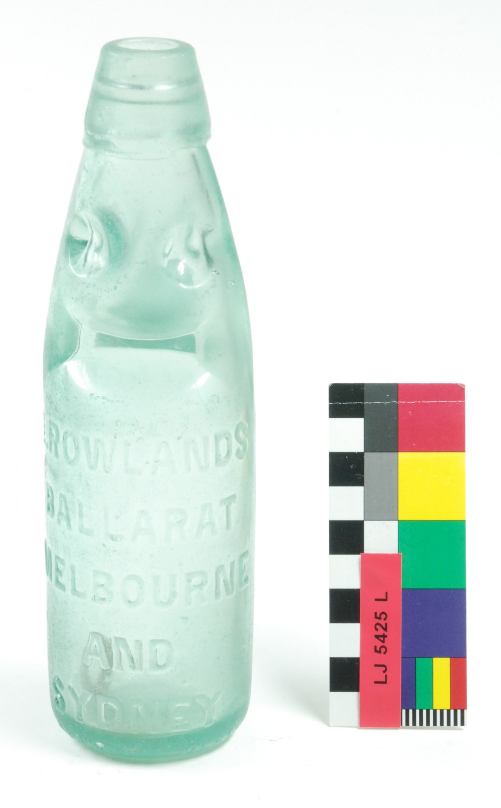 LJ5425L Glass artefact recovered from Long Jetty site, Fremantle