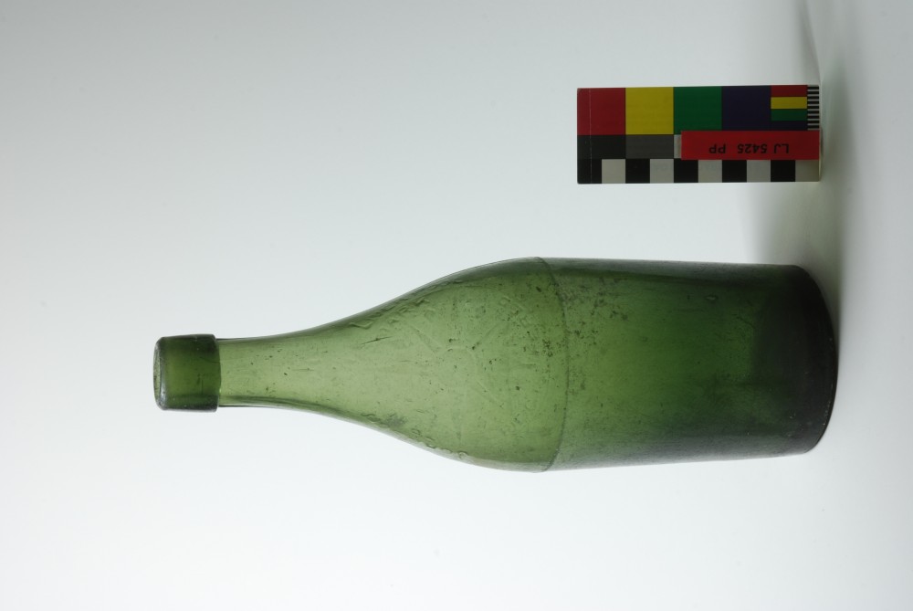 Glass artefact recovered from Long Jetty site, Fremantle