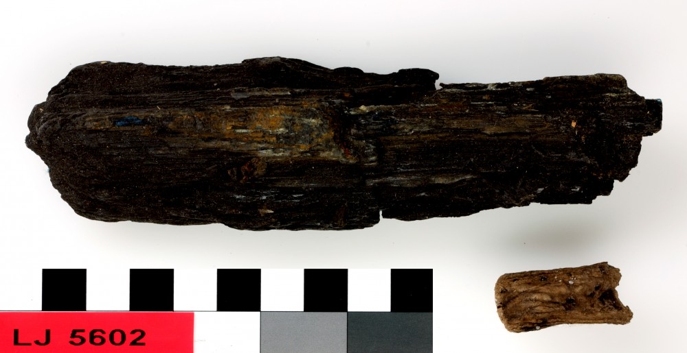 LJ5602 TIMBER artefact recovered from Long Jetty site, Fremantle