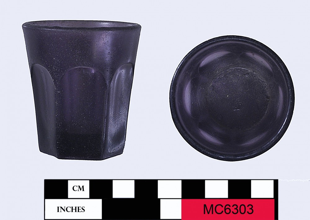MC6303 Glass artefact recovered from Macedon