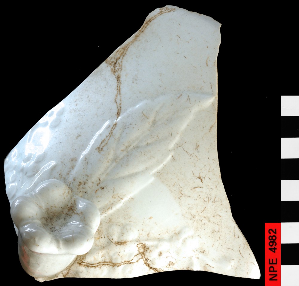 Patterned Earthenware artefact recovered from Notch Point East