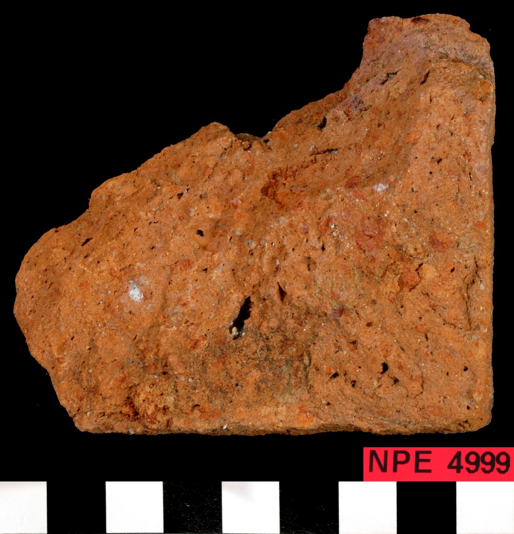 Bricks artefact recovered from Notch Point East