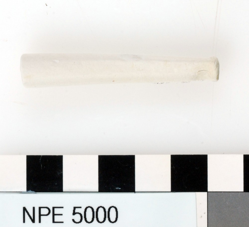 Clay pipes artefact recovered from Notch Point East