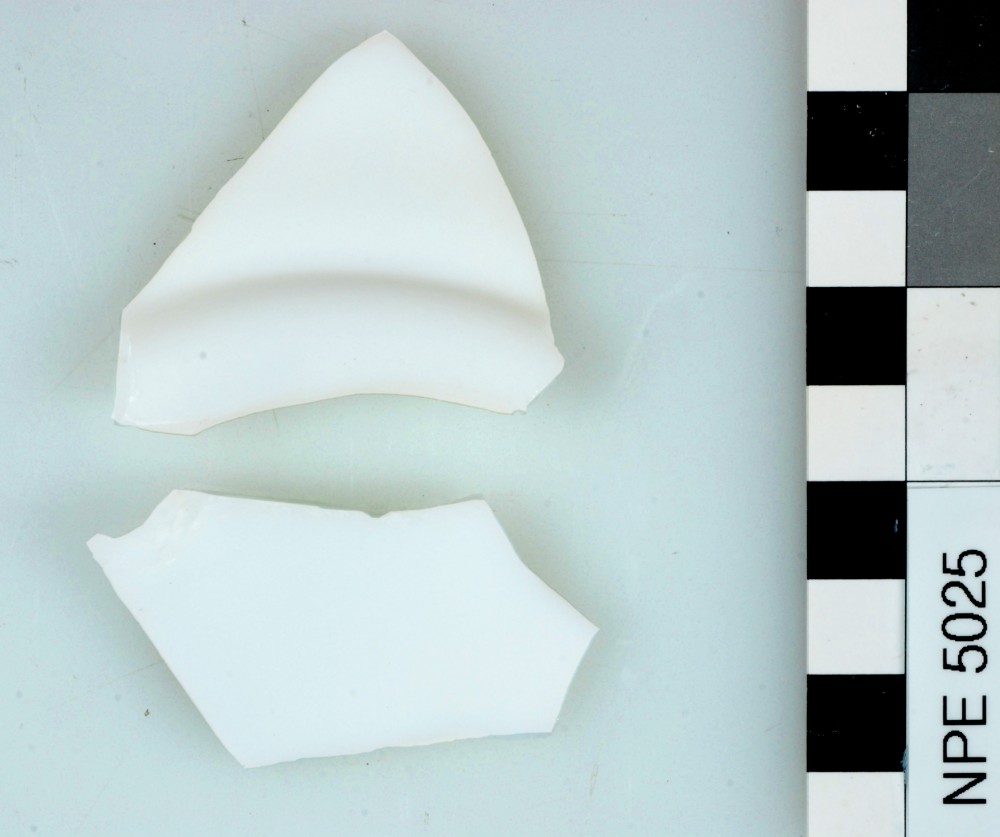 NPE5025 Glass artefact recovered from Notch Point East