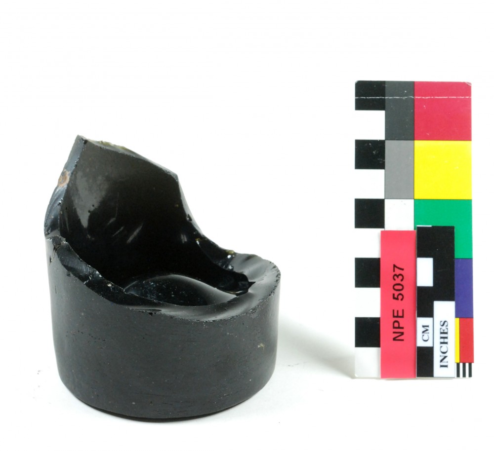NPE5037 Glass artefact recovered from Notch Point East