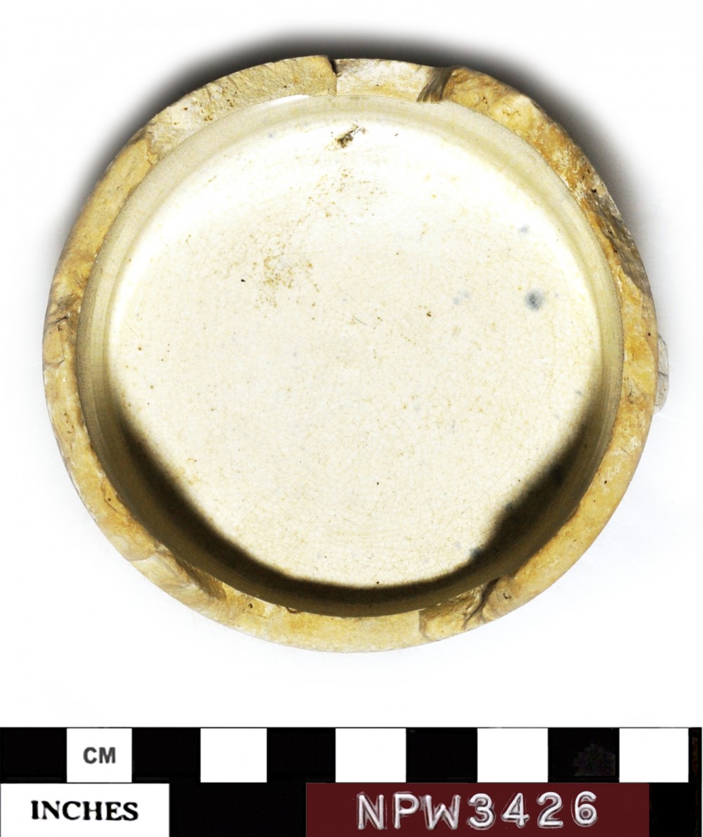 NPW3426 CERAMICS artefact recovered from Notch Point