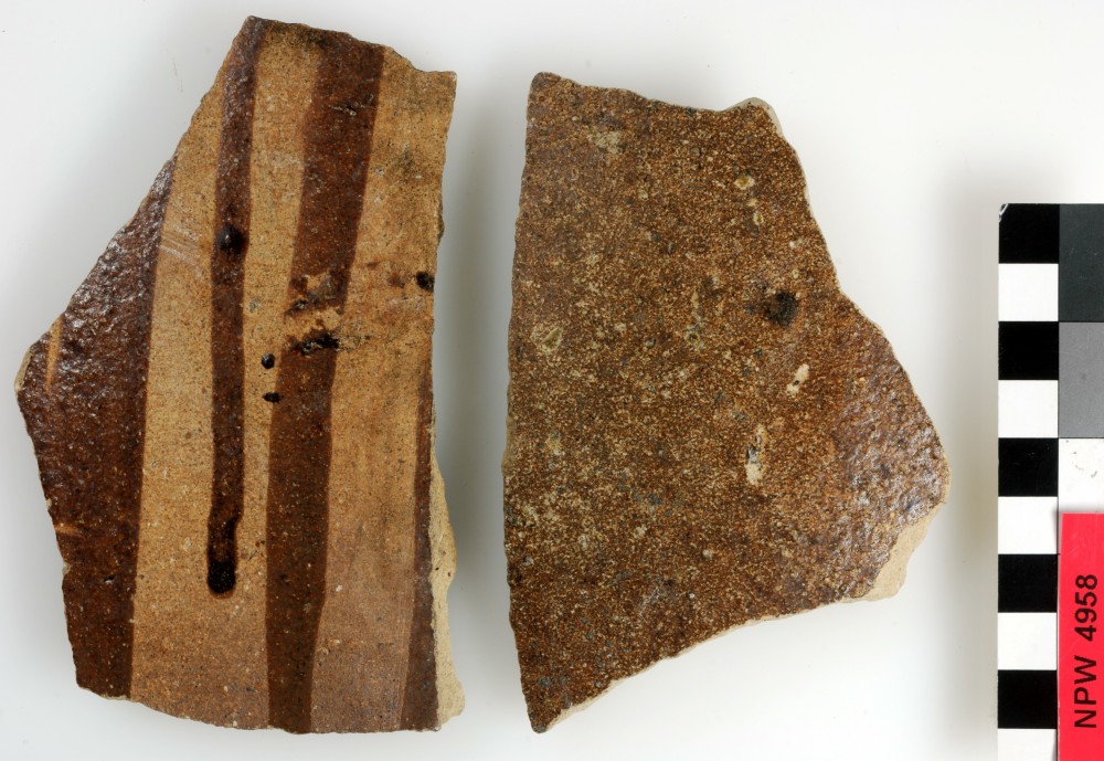 NPW4958 Stoneware artefact recovered from Notch Point