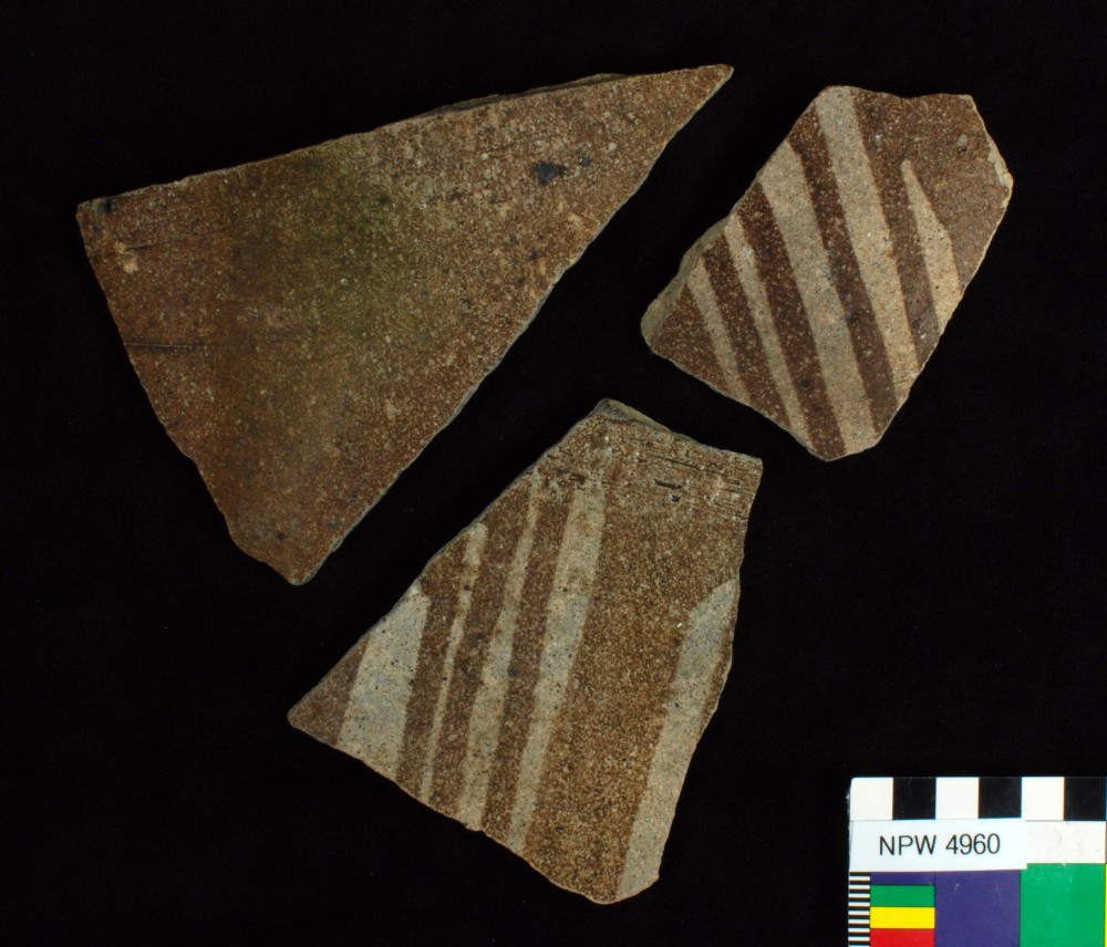 NPW4960 Stoneware artefact recovered from Notch Point