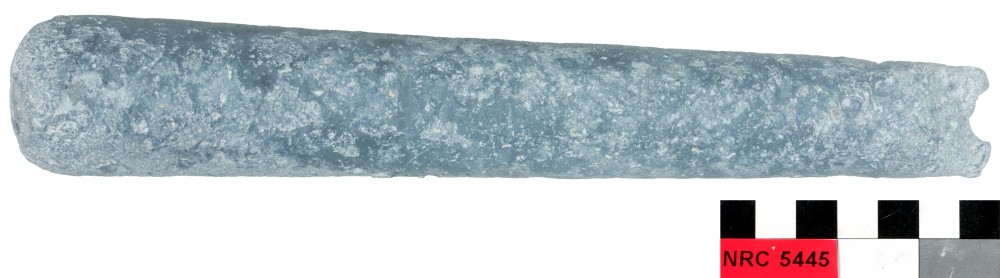NRC5445 Lead artefact recovered from Correio da Azia