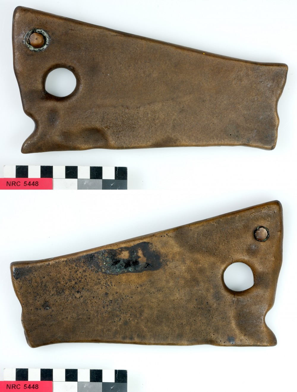 NRC5448 Bronze artefact recovered from Correio da Azia