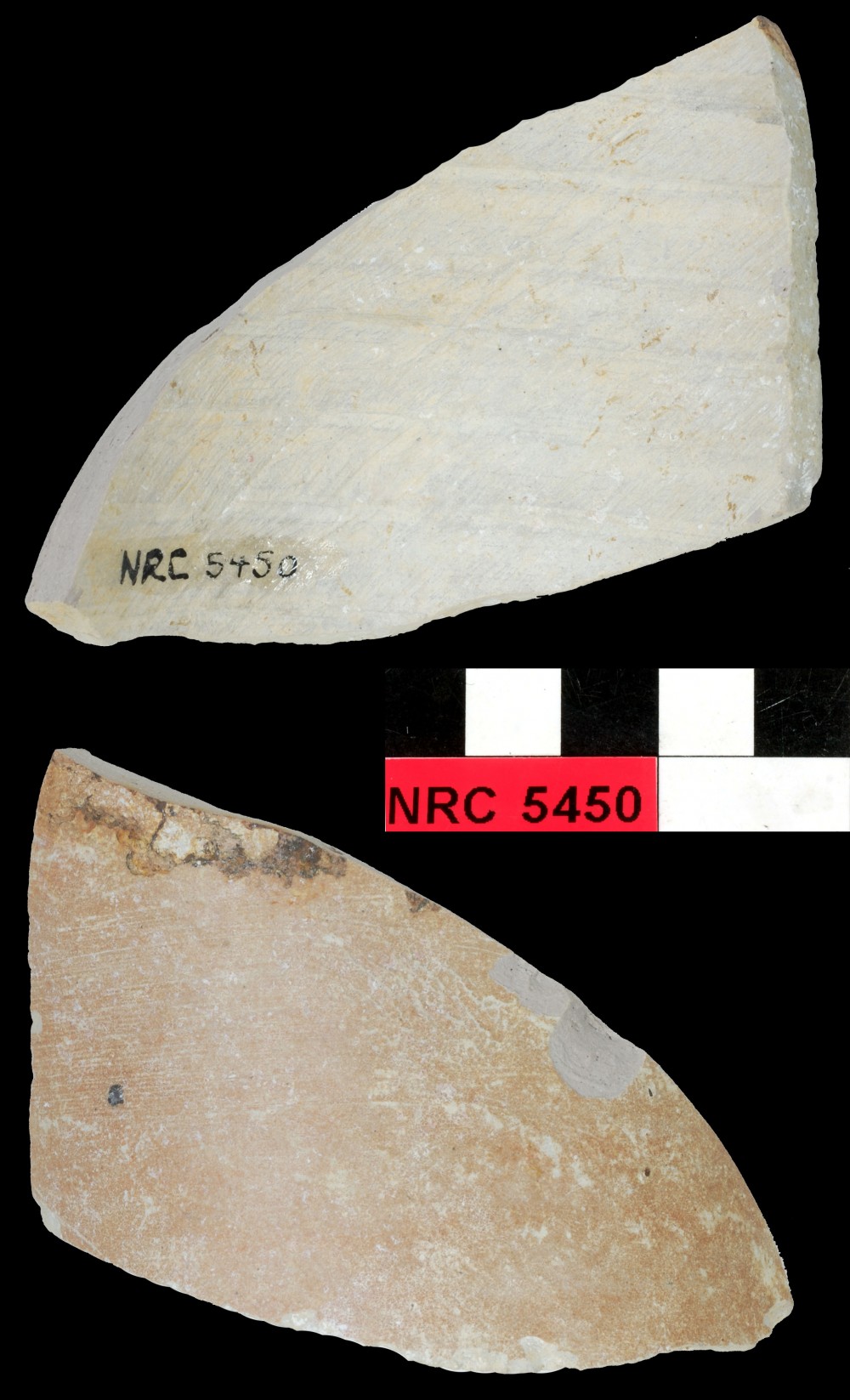 NRC5450 Earthenware artefact recovered from Correio da Azia
