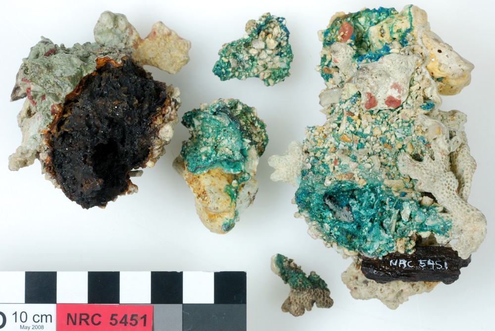 NRC5451 Concretions artefact recovered from Correio da Azia
