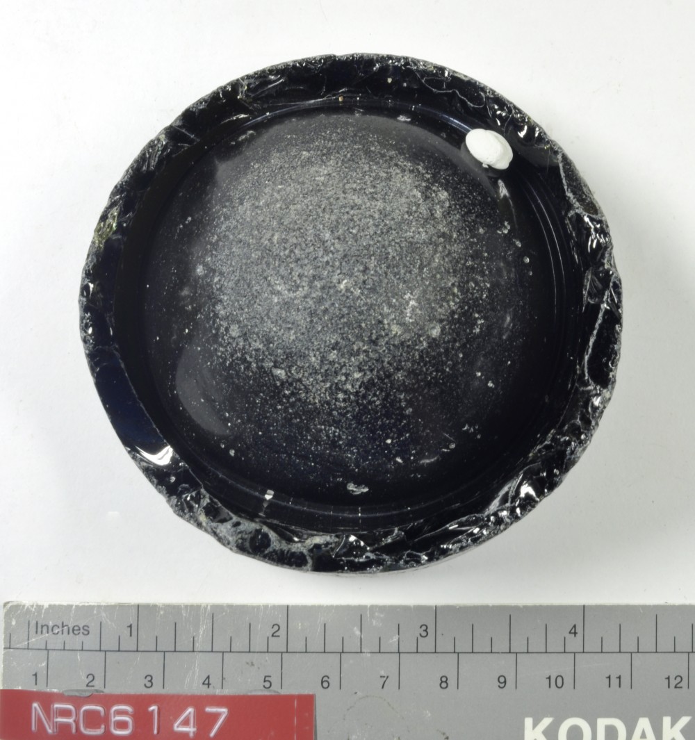 NRC6147 Glass artefact recovered from Correio da Azia