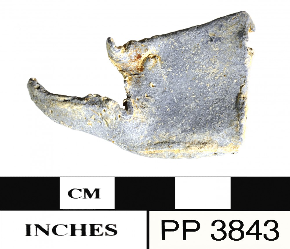 PP3843 Lead artefact recovered from Peron Peninsula