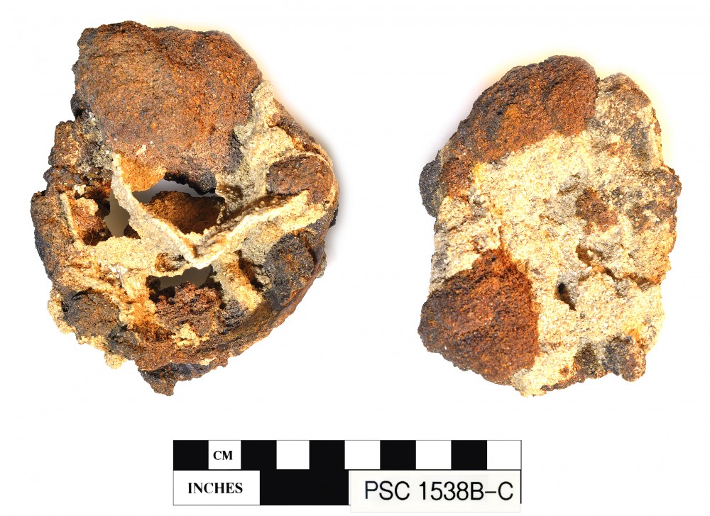 PSC1538B-C Ship's fittings artefact recovered from Perseverant Camp 1841