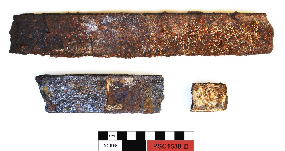 PSC1538D Ship's fittings artefact recovered from Perseverant Camp 1841