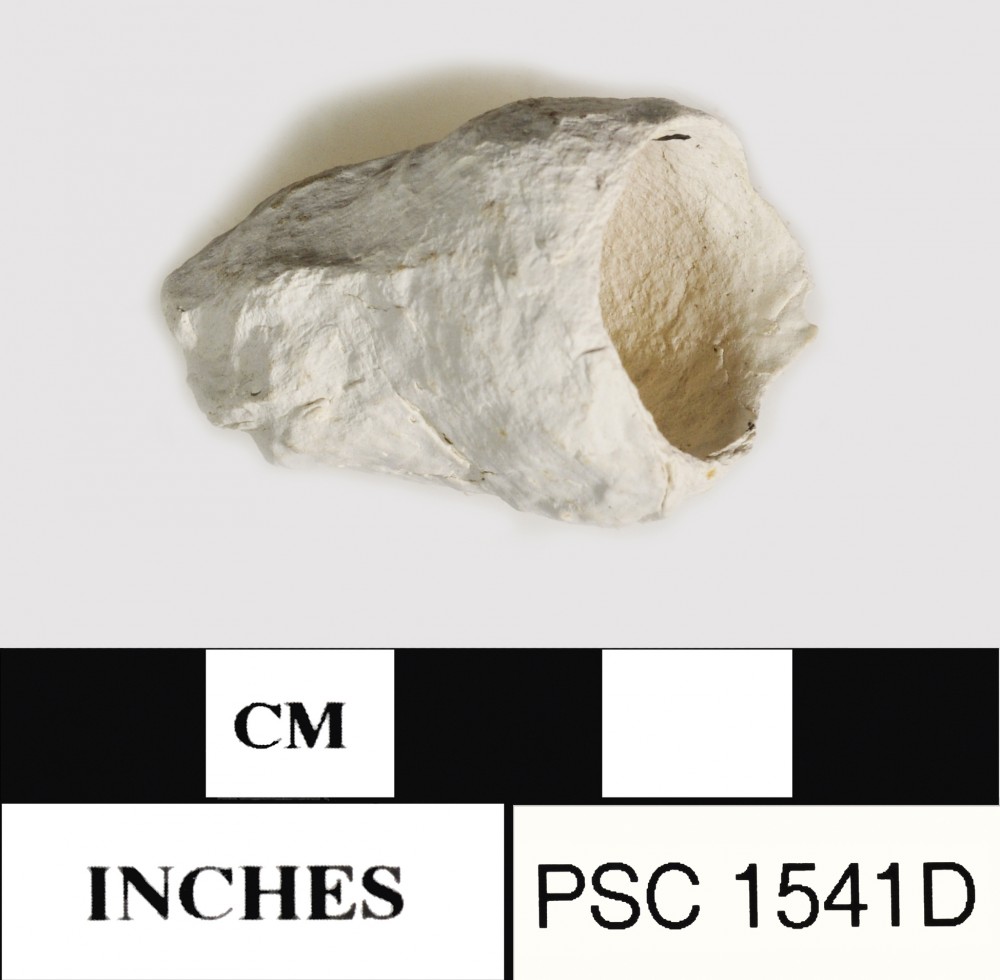 PSC1541D Clay pipes artefact recovered from Perseverant Camp 1841