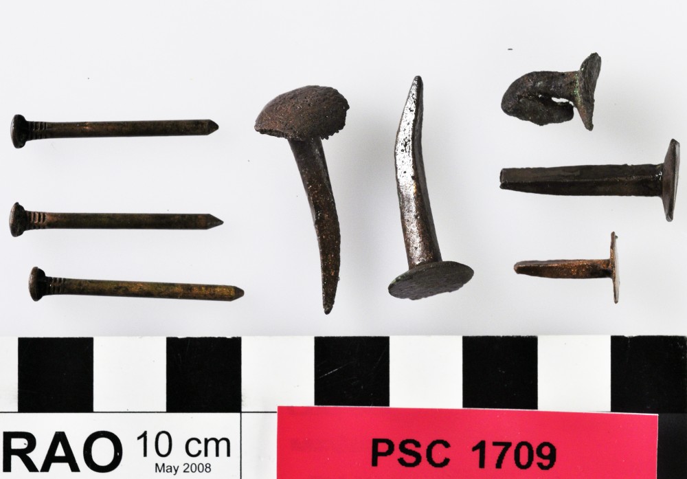 Copper/brass artefact recovered from Perseverant Camp 1841