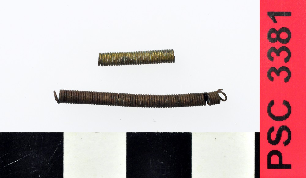 Copper/brass artefact recovered from Perseverant Camp 1841